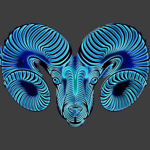 Ciondolo Zodiacale Ariete In Oro 333 – Clever Schmuck, Bifacciale E Lucido